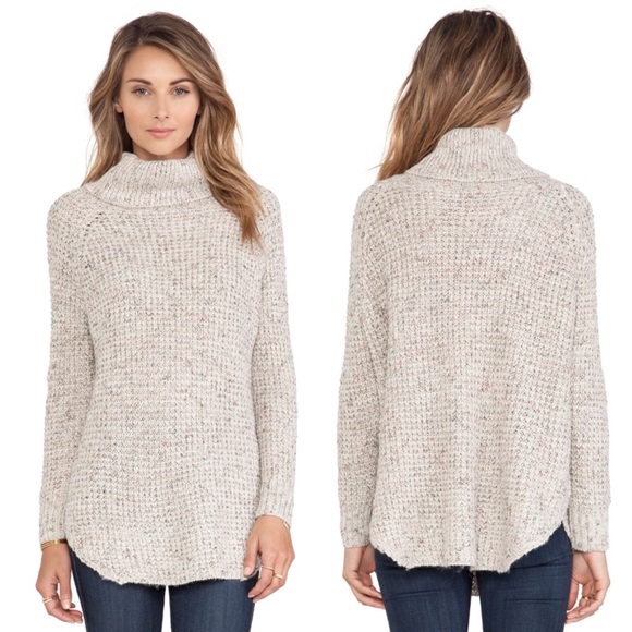 Free People Sweaters - Free People | Dylan Tweedy Turtleneck Pullover